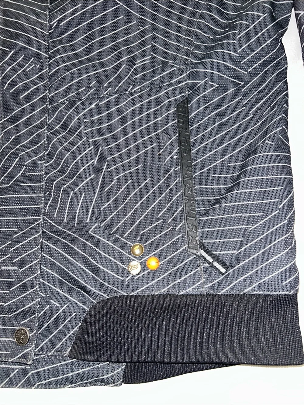 Fox Black Jacket with Hot Pink Lining